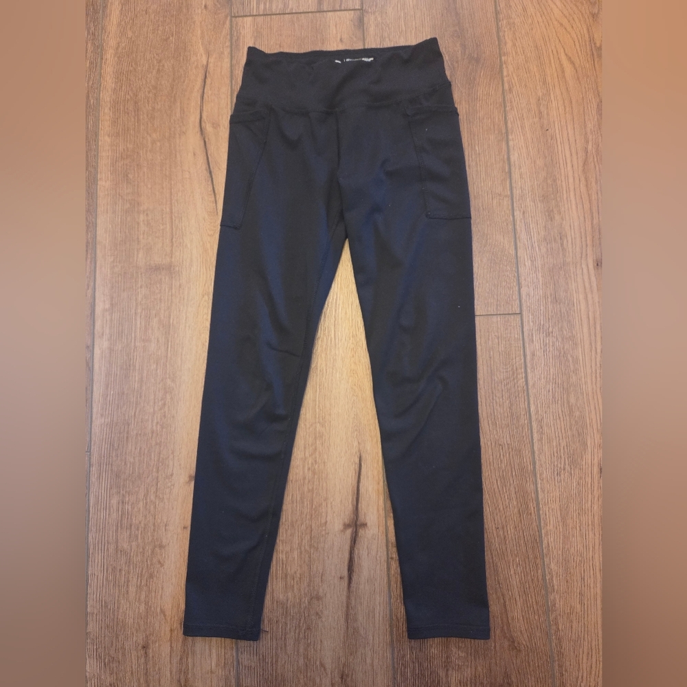 Athletic Works Black Kids Leggings